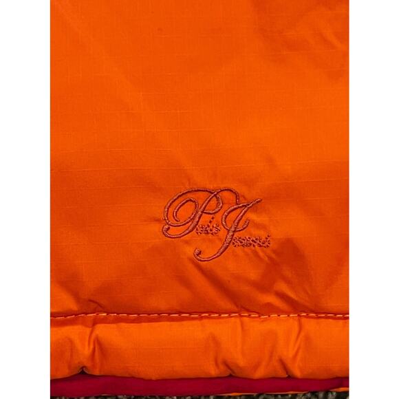 Vintage RARE Ralph Lauren Ski Puffer Vest 9 Ski badges Go Aspen Medium M - Picture 8 of 13